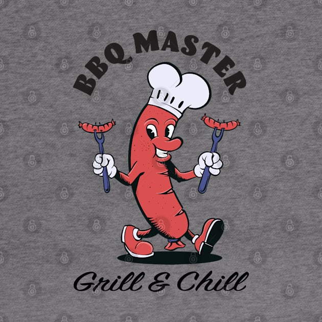 Grill Master BBQ Chef by Black Tee Inc